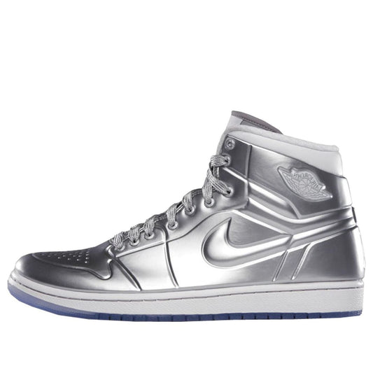 Air Jordan 1 Anodized 'Silver' Iconic Trainers