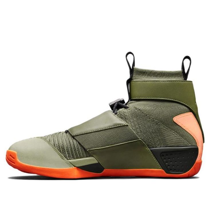 Carmelo Anthony x Rag &amp; Bone x Air Jordan 20 Retro Flyknit 'Olive' Epochal Sneaker