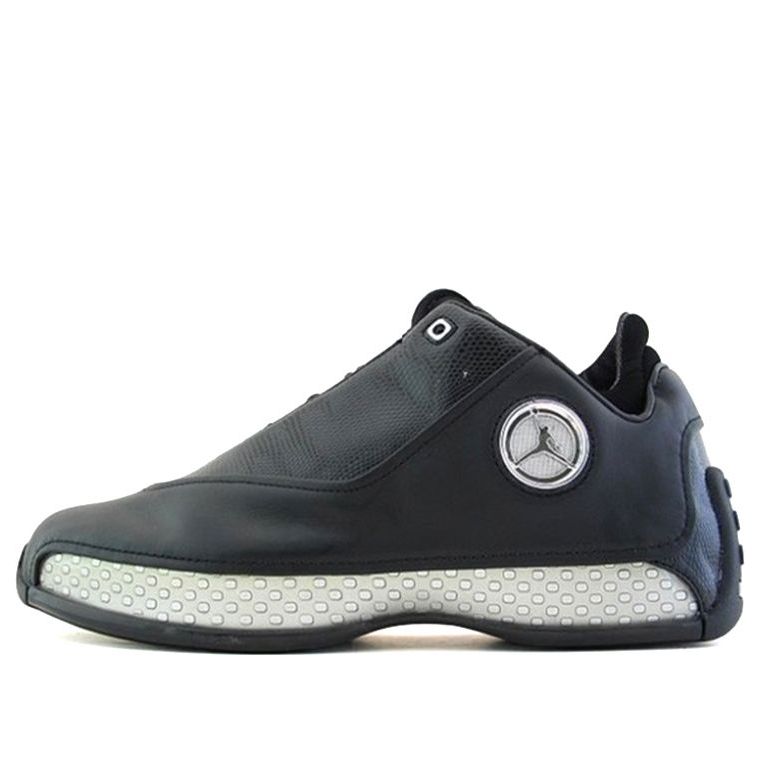 Air Jordan 18 OG Low 'Black Chrome' Classic Sneakers