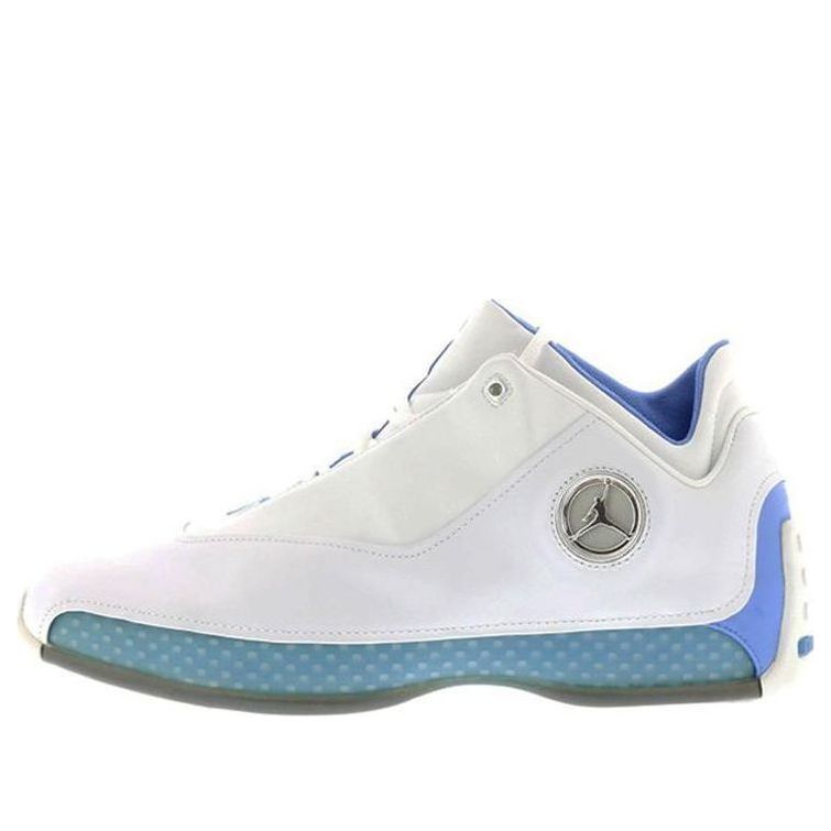 Air Jordan 18 OG Low 'University Blue' Signature Shoe